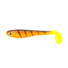 Shad Berkley PowerBait Hollow Belly 15cm, culoare Hot Yellow Perch