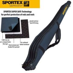 Husa lansete Sportex Super Safe III Grey 125cm