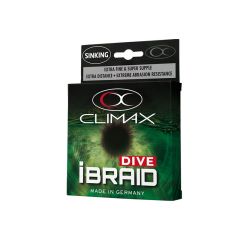 Fir textil Climax iBraid Dive Olive Green 0.12mm/5kg/135m