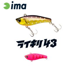 Vobler Ima Raikiri Vibration 4.3cm/4g, culoare Pink Trout