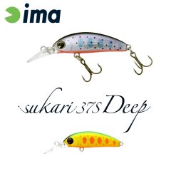 Vobler Ima Sukari 37S Deep 3.7cm/3g, culoare Ibuki