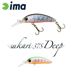 Vobler Ima Sukari 37S Deep 3.7cm/3g, culoare Mebuki