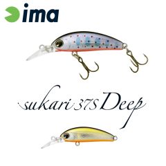 Vobler Ima Sukari 37S Deep 3.7cm/3g, culoare Orange Belly Ayu