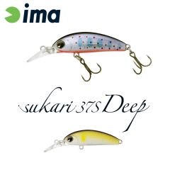 Vobler Ima Sukari 37S Deep 3.7cm/3g, culoare Pearl Ayu