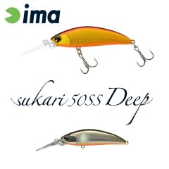 Vobler Ima Sukari 50SS Deep 5cm/5g, culoare Orange Belly Ayu