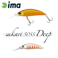 Vobler Ima Sukari 50SS Deep 5cm/5g, culoare Pearl Off White