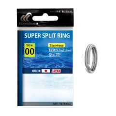 Inele despicate Hayabusa Super Split Ring Nr.00