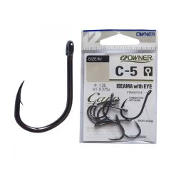 Carlige Owner C-5 Carp Iseama with Eye Nr.12