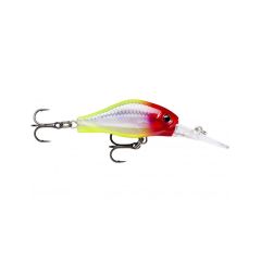 Vobler Rapala Shadow Rap Fat Jack 4cm/4g, culoare Clown