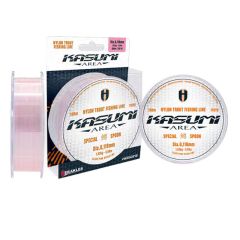 Fir monofilament Herakles Kasumi Area Clear Pink 0.10mm/1.10kg/100m