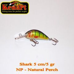 Vobler Kenart Shark F 5cm, culoare NP