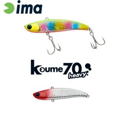 Vobler Ima Koume Vibration 70 Heavy 7cm/18g, culoare Red Head