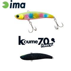 Vobler Ima Koume Vibration 7cm/18g, culoare Matt Night Black