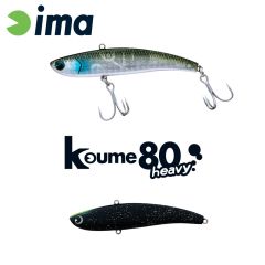 Vobler Ima Koume Vibration 80 Heavy 8cm/20g, culoare Matt Night Black