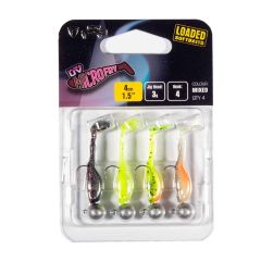 Set shad-uri Fox Rage Ultra UV Micro Fry Loaded Pack 4cm, Mixed Colours