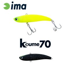 Vobler Ima Koume Vibration 7cm/13g, culoare Matt Night Black