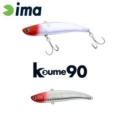 Vobler Ima Koume Vibration 9cm/20g, culoare Red Head