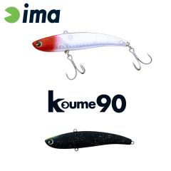 Vobler Ima Koume Vibration 9cm/20g, culoare Matt Night Black