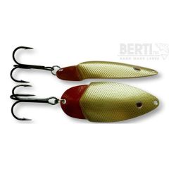 Lingura oscilanta Bertilure Lucky Red Tail XXL, amprenta Patrate, culoare Gold,  13 grame