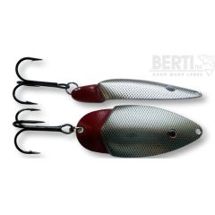 Lingura oscilanta Bertilure Lucky Red Tail XXL, amprenta Patrate, culoare Nickel,  13 grame