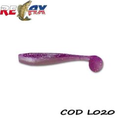 Shad Relax King Shad Laminat 7.5cm, culoare 020 - 10buc/plic