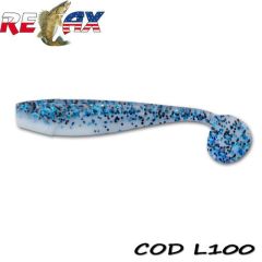 Shad Relax King Shad Laminat 10cm, culoare 100 - 10buc/plic