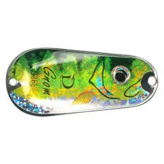 Lingura oscilanta Dragon Gnom Nr.0, 8g, culoare Silver-Gloss/Perch