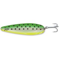 Lingura oscilanta Rhino Trolling Spoon 11.5cm/16g, culoare Gold Green Dolphin