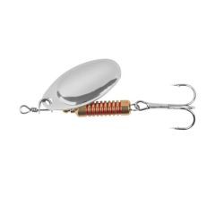 Lingura rotativa Zebco Demonic Spinner, Nr.5, 11g, culoare Silver