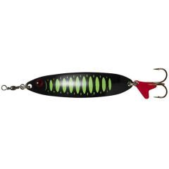Lingura oscilanta DAM Slim Standard Spoon Sinking 8cm/24g, culoare Fluo Green Black UV