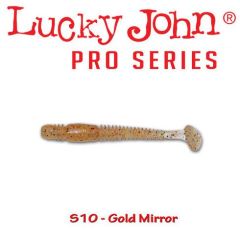 Shad Lucky John Tioga 5.1 cm, culoare Gold Mirror - 10 buc/plic