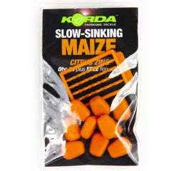 Porumb artificial Korda Slow Sinking Maize, Citrus Zing