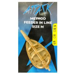 Momitor Mostiro Attack Inline Medium Method Feeder 40g