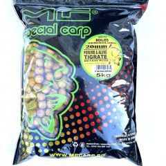 Boilies MG Special Carp Total Semisolubil Porumb & Alune Tigrate 20mm 5kg