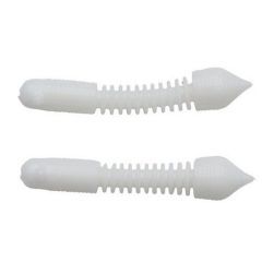 Worm Berkley PowerBait Pillar 4cm, culoare Milky White