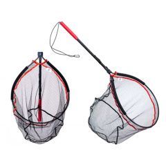 Minciog RTB Full Carbon Landing Net Black and Red 120cm