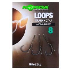 Montura Korda Loop Krank Microbarbed Nr.8/18lb