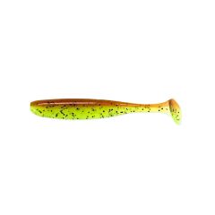 Shad Keitech Easy Shiner 8.9cm, culoare Motoroil Chartreuse