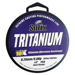 Fir monofilament Sufix Tritanium Neon Orange 0.30mm/6.8kg/300m