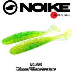 Shad Noike Ninja 7.6cm, culoare Lime/Chartreuse