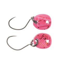 Lingurita oscilanta Neo Style Bottom Killer 0.7g, culoare Dark Pink Glow Flame