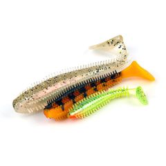 Shad Fox Rage Spikey Shad 9cm, Mixed Colours