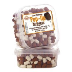 Nuggets Dynamite Baits Super Fishmeal Pop-up - White/Brown