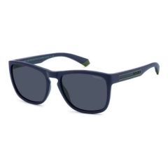 Ochelari polarizati Polaroid PLD 2161/S RCT C3, culoare Matte Blue Eco