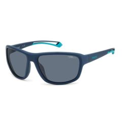 Ochelari polarizati Polaroid PLD 7049/S ZX9 62 E3, culoare Blue Azure