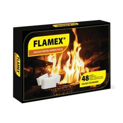 Pastile pentru aprins focul Flamex ECO Negru