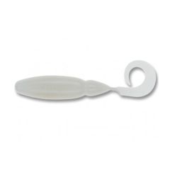 Shad Biwaa Tailgunr Curly 6.3cm, culoare Pearl White