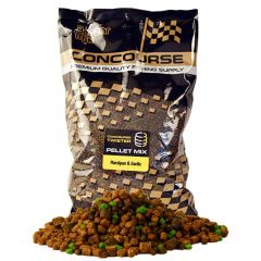 Pelete Benzar Mix Twister Pellet Mix Martipan-Usturoi, 2-4mm, 800g