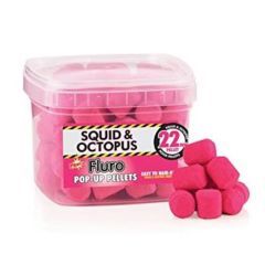  Dynamite Baits Fluoro pop-up Squid&Octopus Pink 22mm