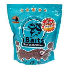 Pelete iBaits Hot Krill Pellets 4mm, 800g